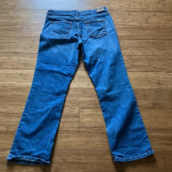 Levi Mid Rise Bootcut Jeans, Size 12 - Picture 3 of 7